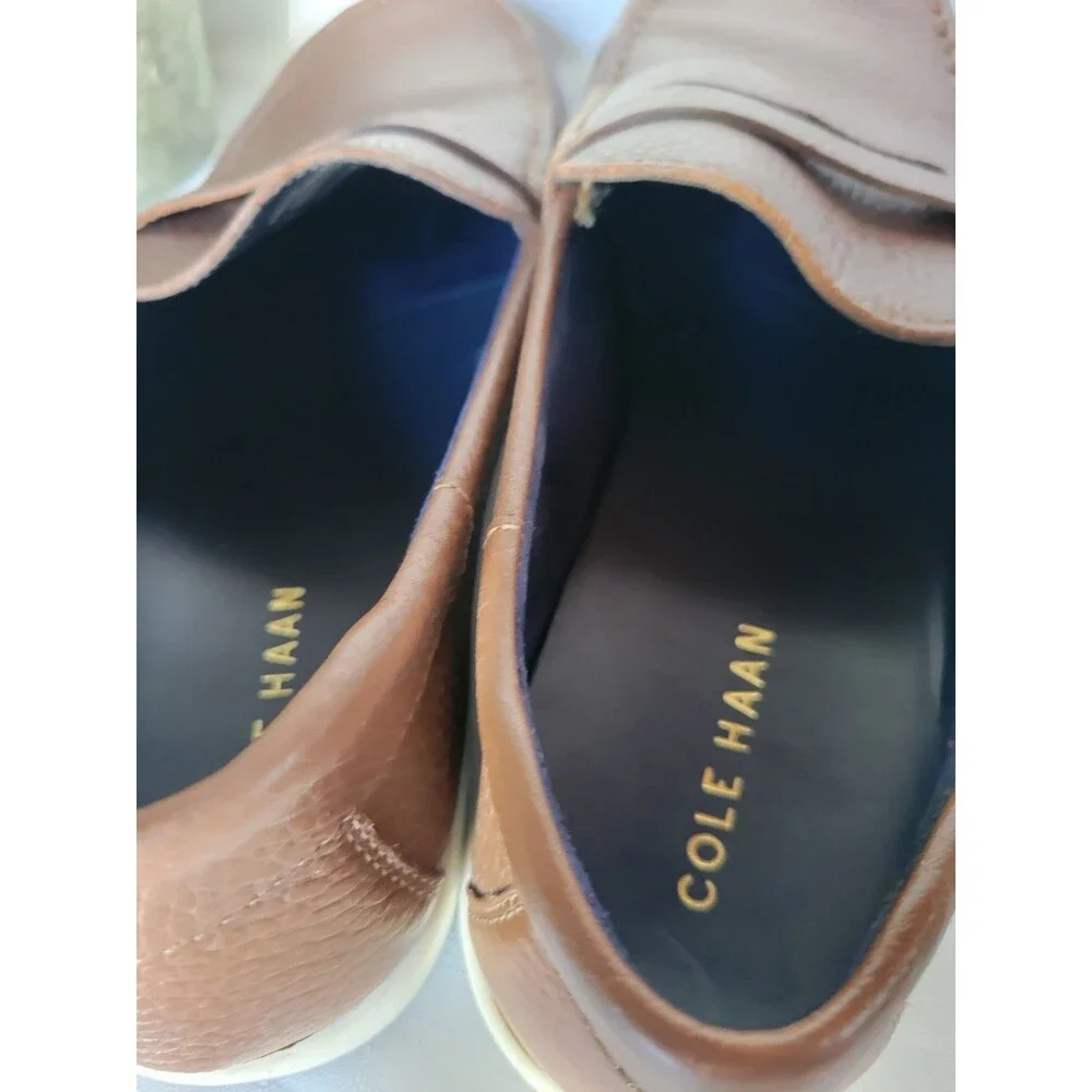 Cole Haan Nantucket Penny Loafer Men’s Size 9.5 Brown Leather C28514